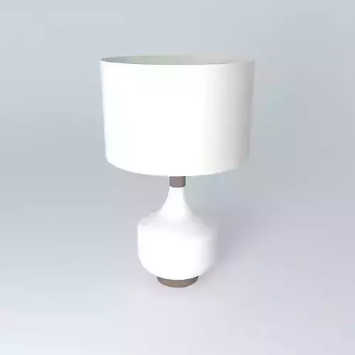 West Elm Modernist Table Lamp Free 3D model