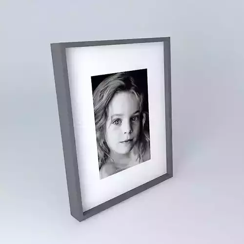 Crate and Barrel Benson 8x10 Frame Free 3D model