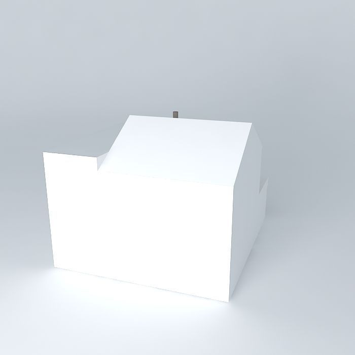 live house Free 3D model_1