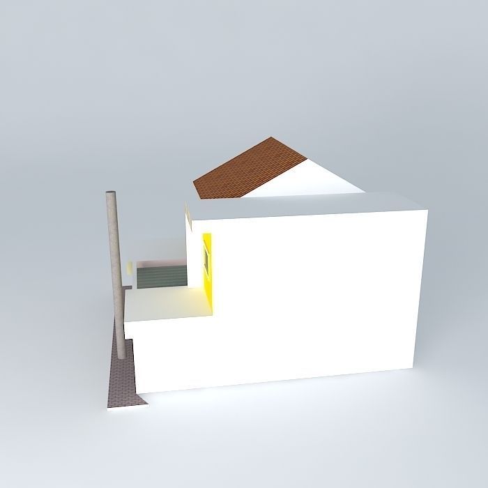 live house Free 3D model_2