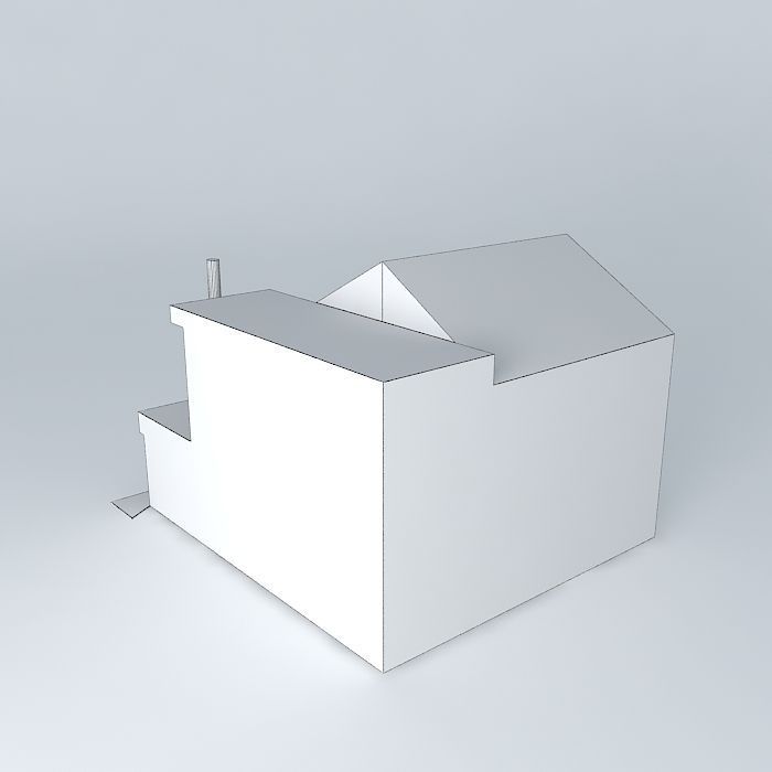 live house Free 3D model_4
