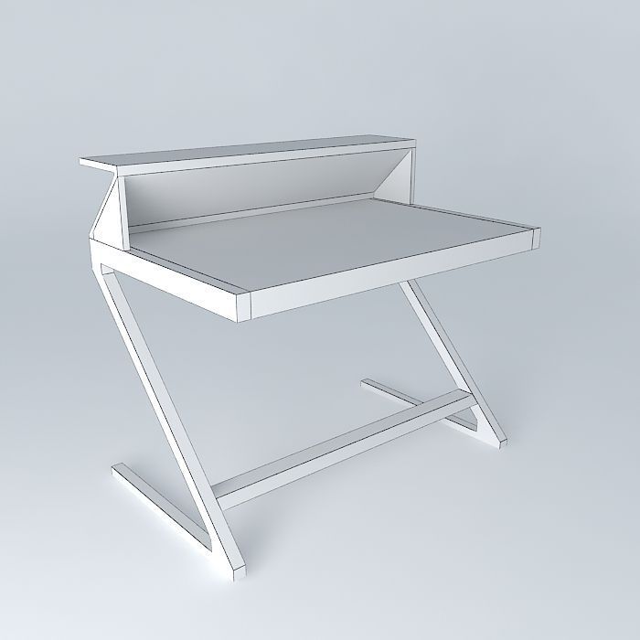 Andrea desk desk Andrea Free 3D model_3