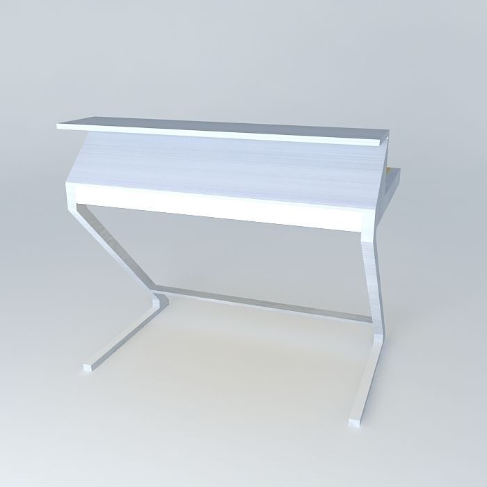 Andrea desk desk Andrea Free 3D model_1