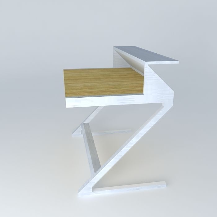 Andrea desk desk Andrea Free 3D model_2