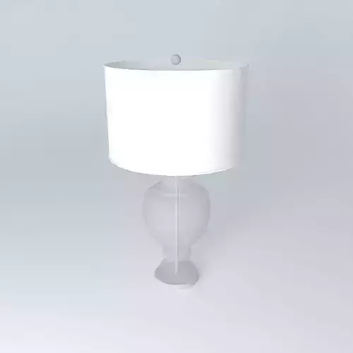 Layla Grace Clear Glass Table Lamp