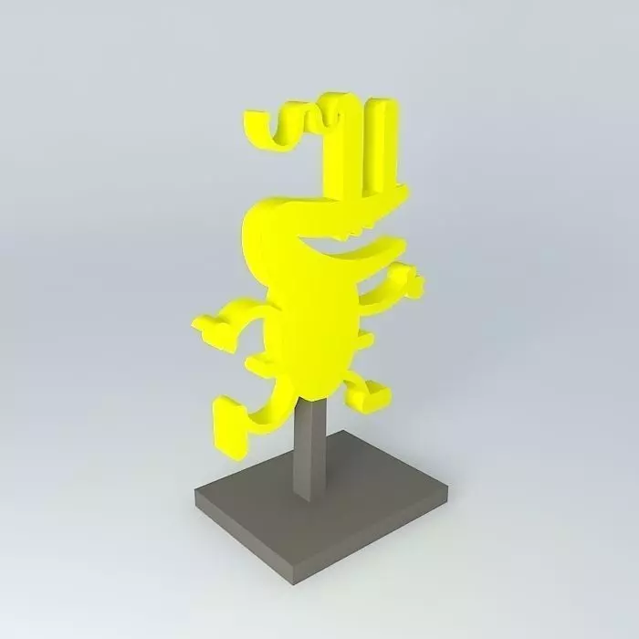 Funny sculpture funny sculpture Free 3D model