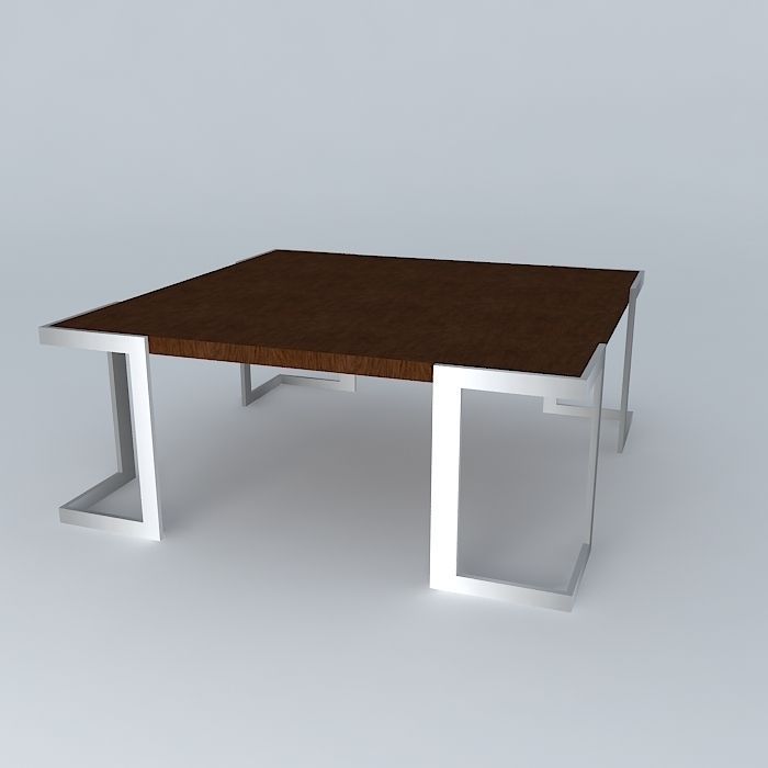coffe table mesa de centro Free 3D model_1