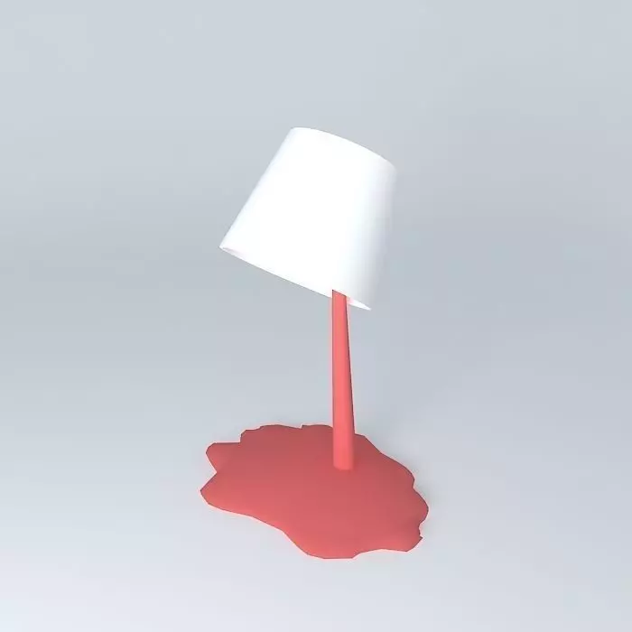 abajur balde de tinta paint bucket lamp lamp abajur Free 3D model