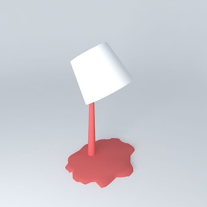 abajur balde de tinta paint bucket lamp lamp abajur free 3D model ...