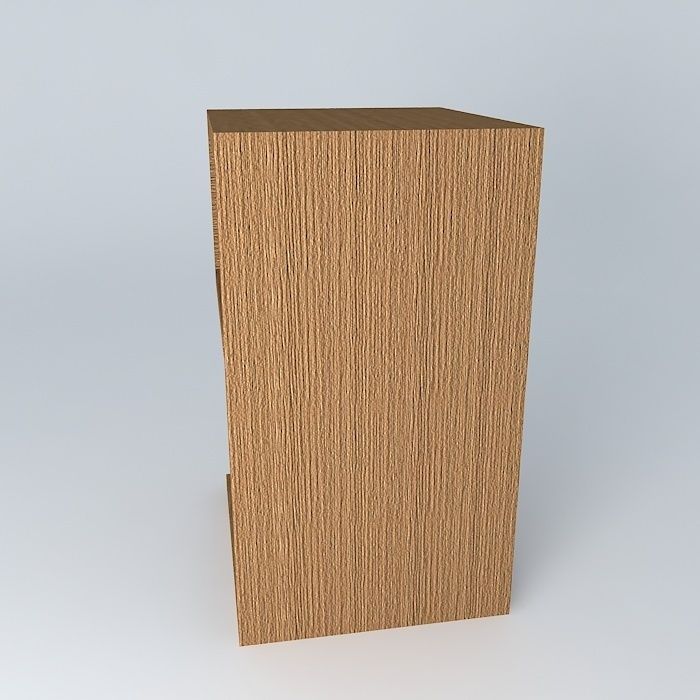 9 side table mesa de canto 9 bedside table criado mudo Free 3D model_2