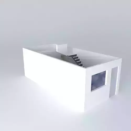 live house with stairs