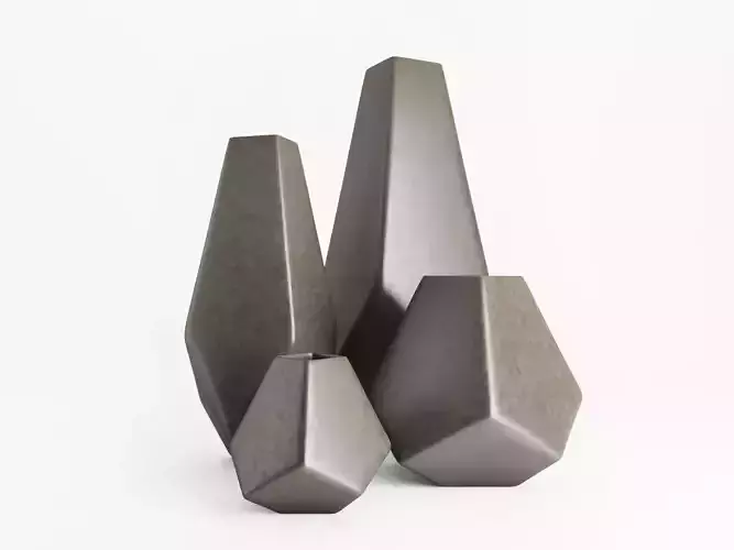 Vulcan Vase Large Textured Bronze