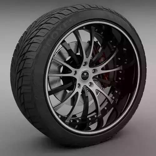 Savini Forged SV-15 Wheel and Tire