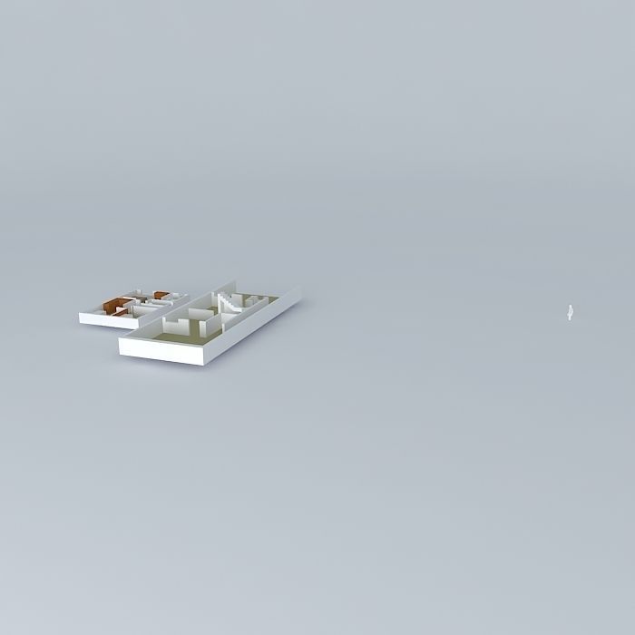 veronicaorkut house in middle of field Free 3D model_1