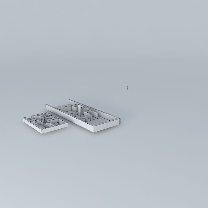 veronicaorkut house in middle of field Free 3D model_4