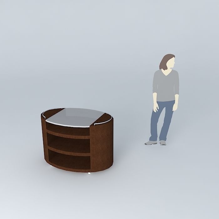 tea cart bar cart help Free 3D model_1