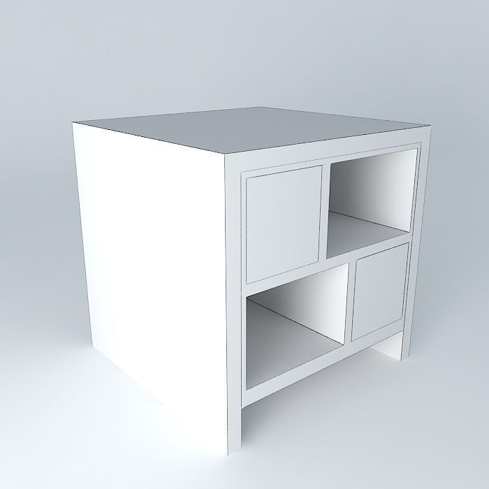 bedside table bedside table Free 3D model_4