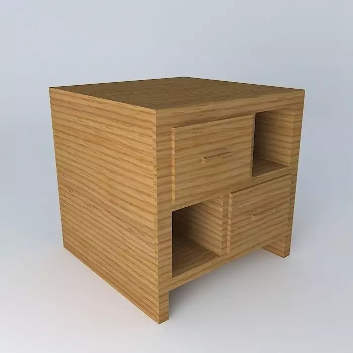 bedside table bedside table Free 3D model_0