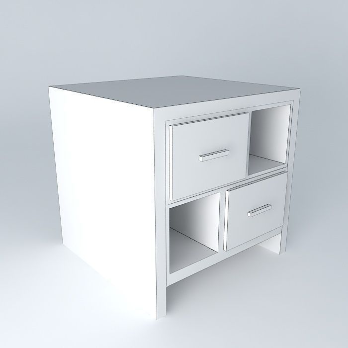 bedside table bedside table Free 3D model_3