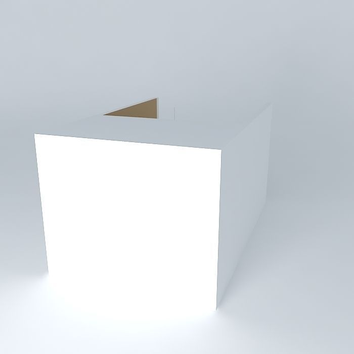 paulaorkut room with table and chairs Free 3D model_1