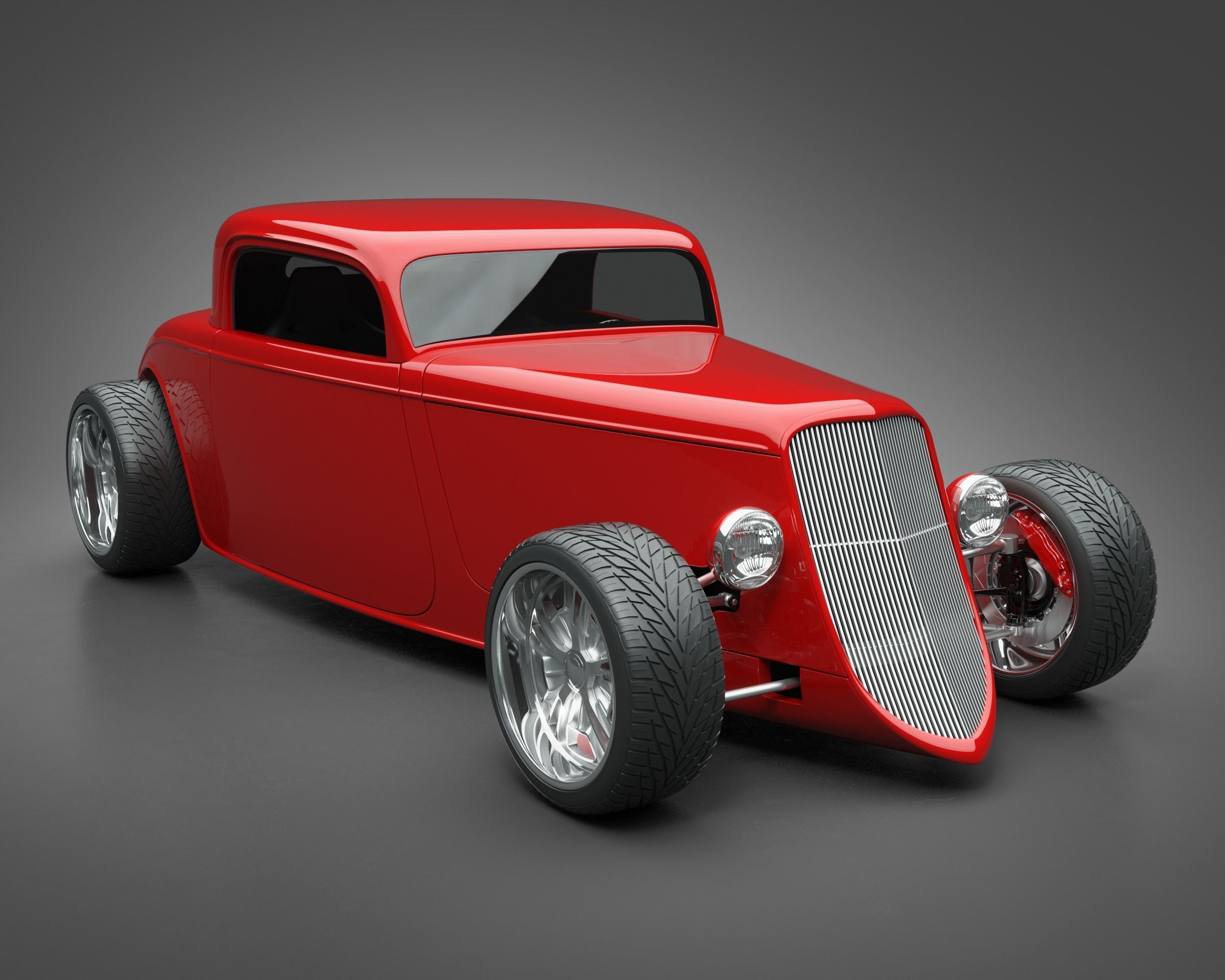 1933 FactoryFive Hot Rod 3D model_5