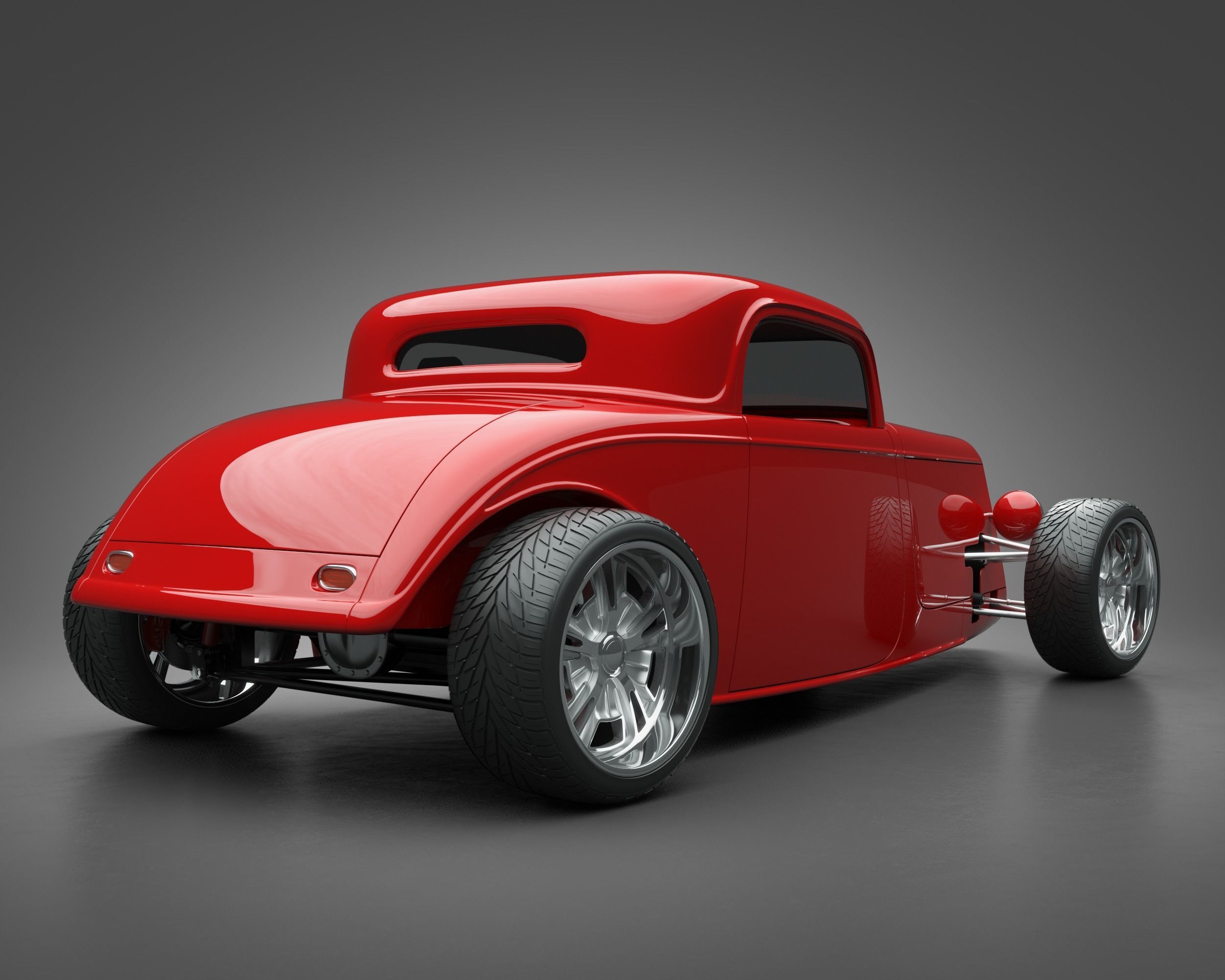 1933 FactoryFive Hot Rod 3D model_1