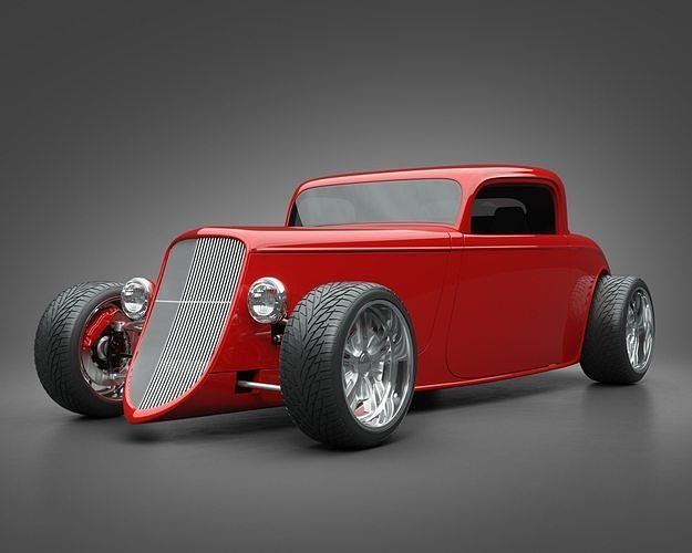 1933 FactoryFive Hot Rod 3D model