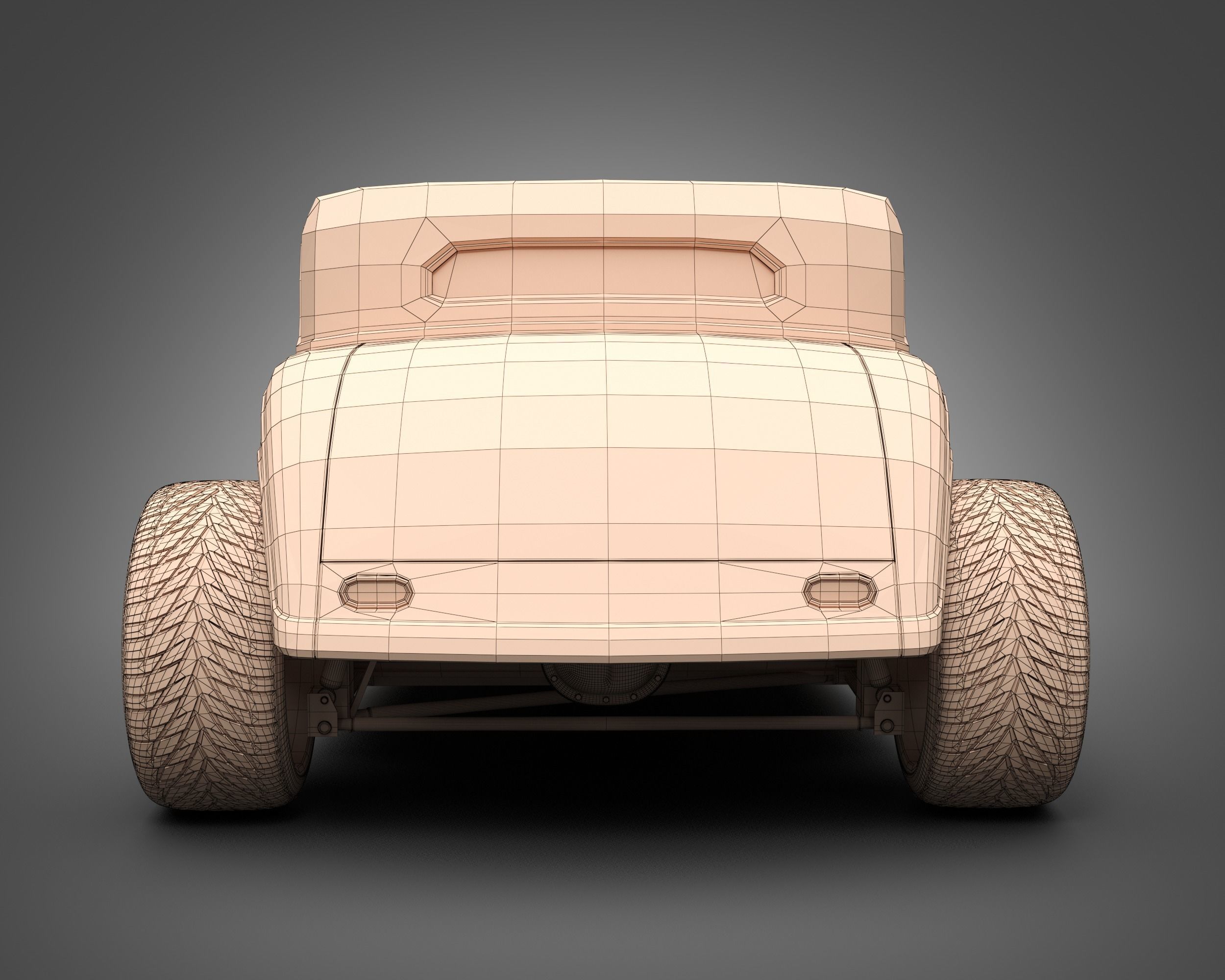 1933 FactoryFive Hot Rod 3D model_10