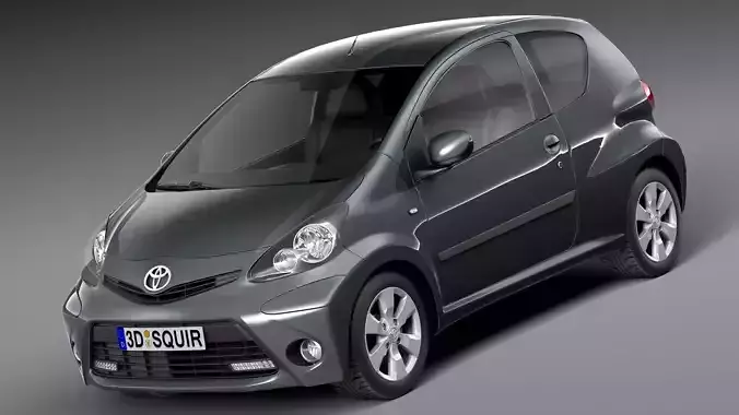Toyota Aygo 3-door 2013 3D model