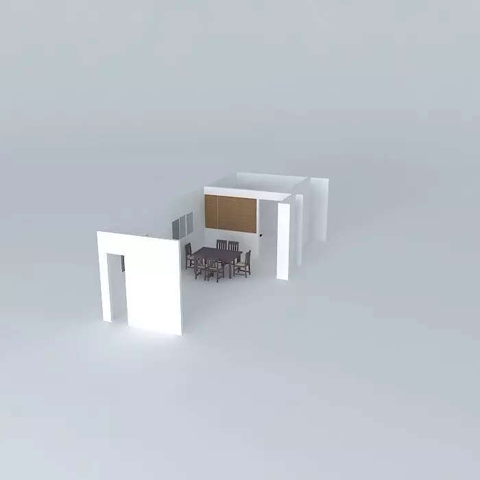 Living room interior Free 3D model