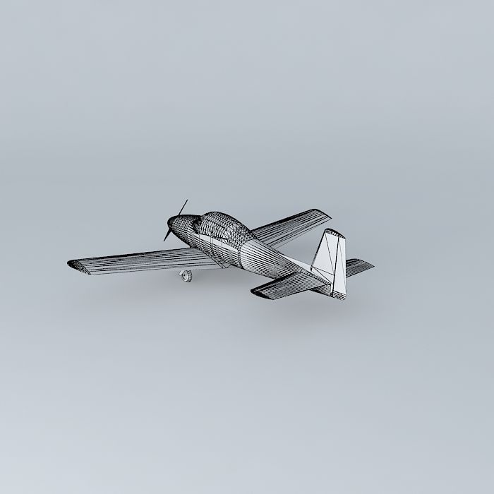 Ryan NAVION Free 3D model_4
