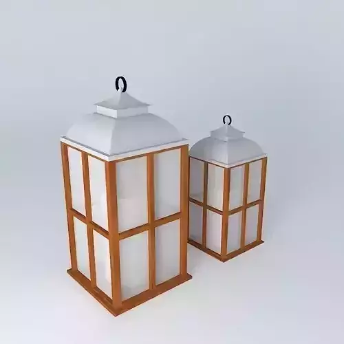 lanterns, flashlights Free 3D model