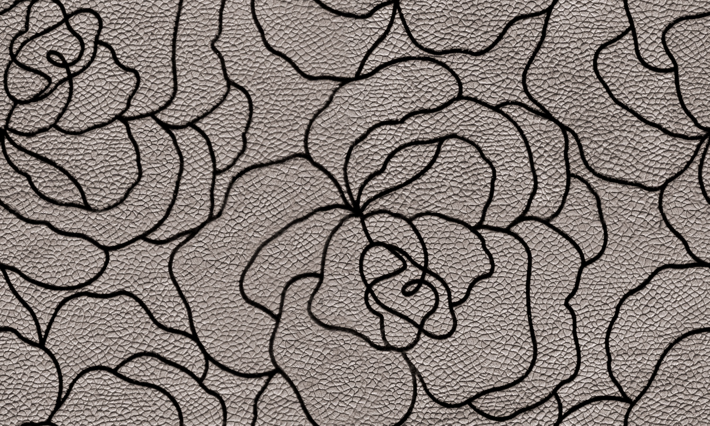 Sofa with floral pattern 3D model_13