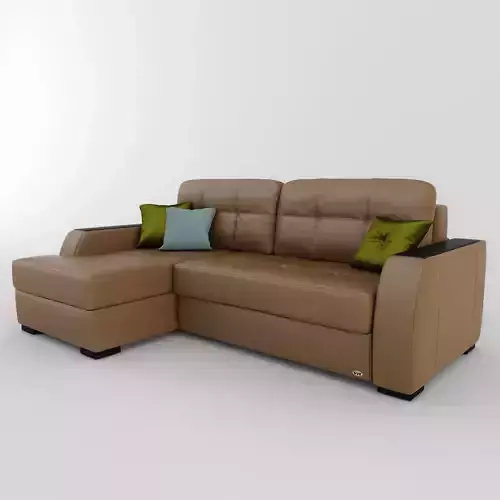 Sofa leather sectional