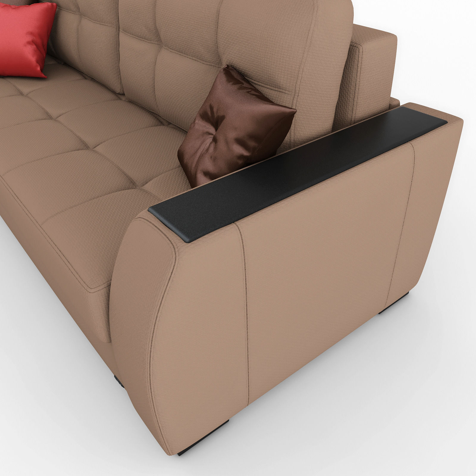 Sofa leather 3D model_8