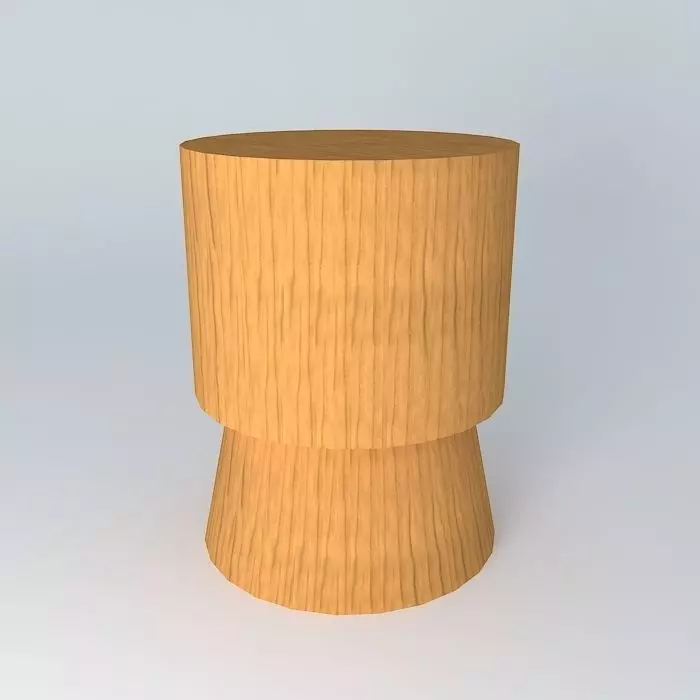 side table mesa de canto Free 3D model_0