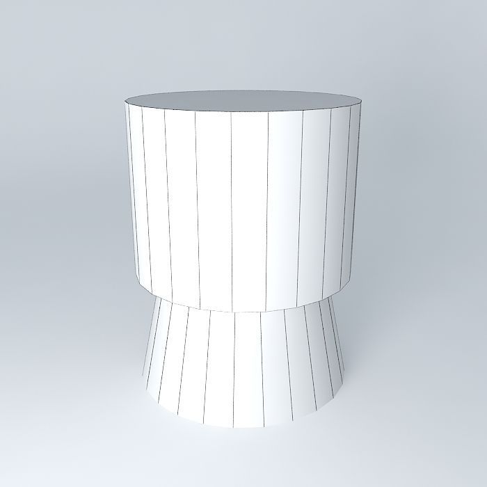 side table mesa de canto Free 3D model_4