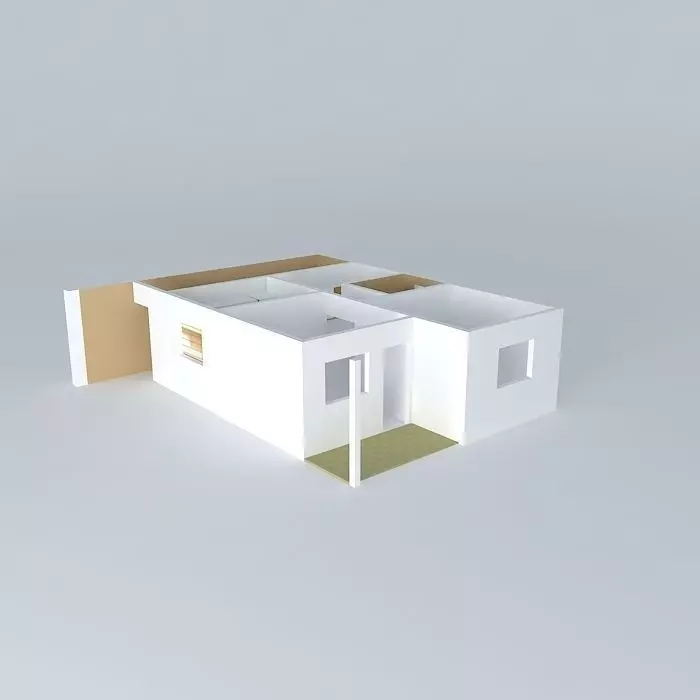 home office Free 3D model_0