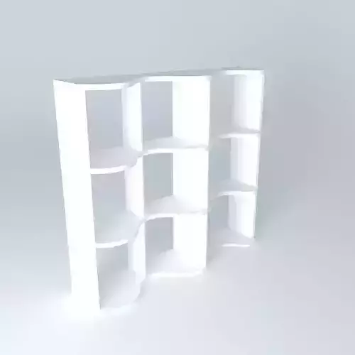 estante wave wave bookshelf