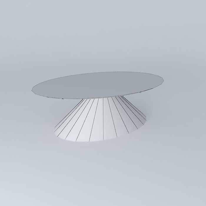 coffee table mesa de centro Free 3D model_3