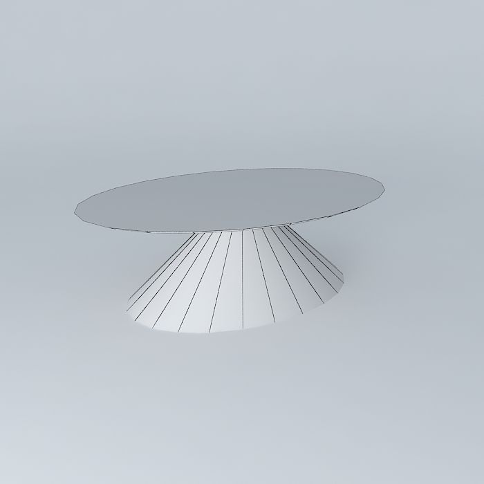 coffee table mesa de centro Free 3D model_4
