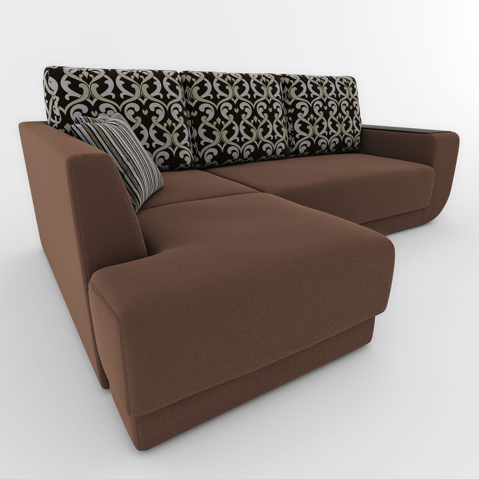 Sofa sectional 3D model_2