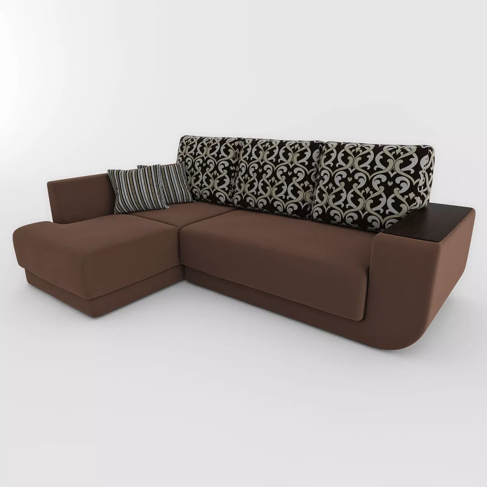 Sofa sectional 3D model_0