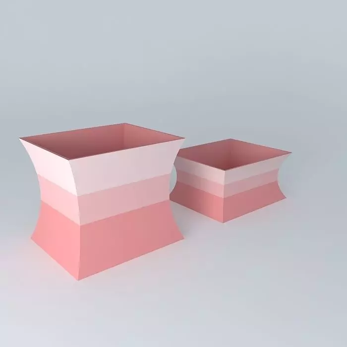 glass vase Free 3D model_0