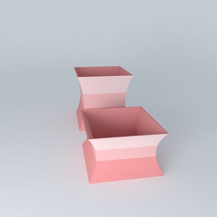 glass vase Free 3D model_2