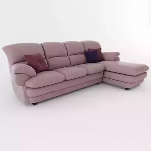 Sofa leather sectional