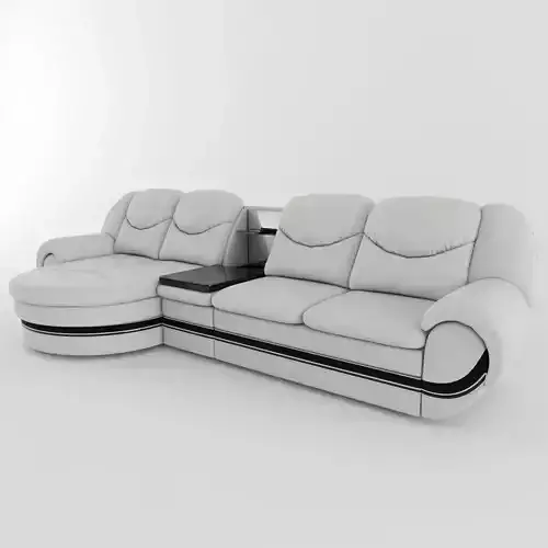 Sofa leather sectional