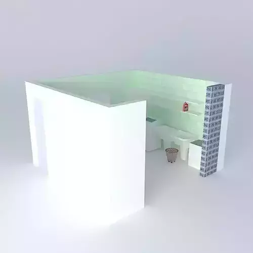 human room Free 3D model
