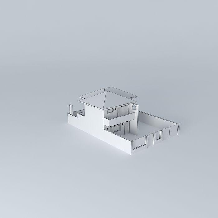 fabioorkut house Free 3D model_3