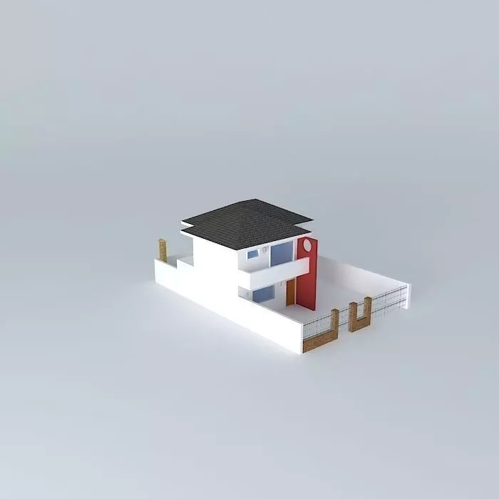 fabioorkut house Free 3D model_0